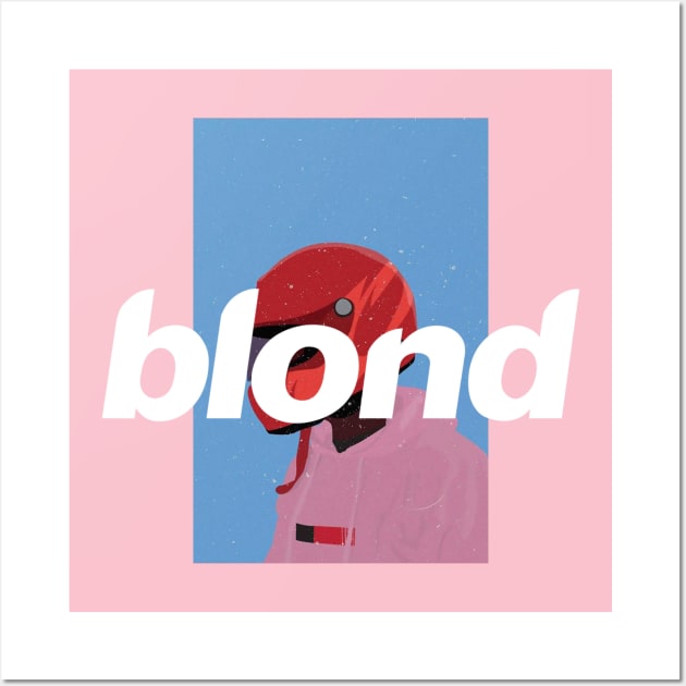 Blonde Frank Ocean Pink Helmet Wall Art by Oldies Goodies!